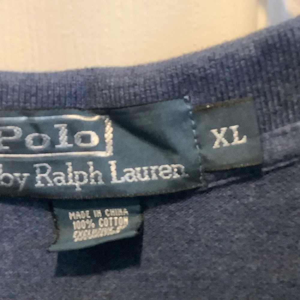 Polo by Ralph Lauren‎ Men's Blue and Red Striped Polo, XL